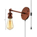 Rustic Charm Meets Modern Functionality: The Copper Halo Wall Sconce