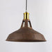 Mila Farmhouse Pendant Lamp - Rustic Charm For Any Space Rust