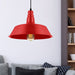 Embrace Industrial Charm And A Pop Of Color: The Red & Green Pendant Light Lighting