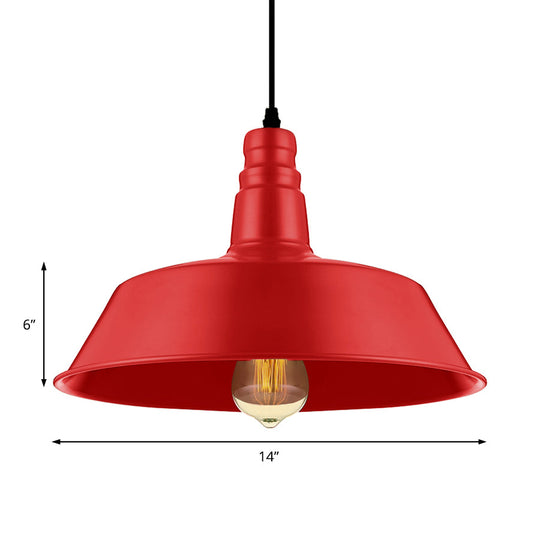 Embrace Industrial Charm And A Pop Of Color: The Red & Green Pendant Light Lighting