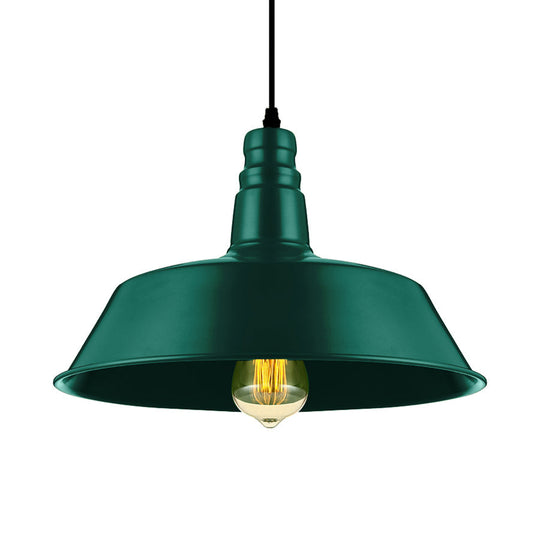 Embrace Industrial Charm And A Pop Of Color: The Red & Green Pendant Light Lighting