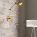 Watson’s Industrial Swing Arm: Brass Beauty For Focused Light (1 - Light Sconce)