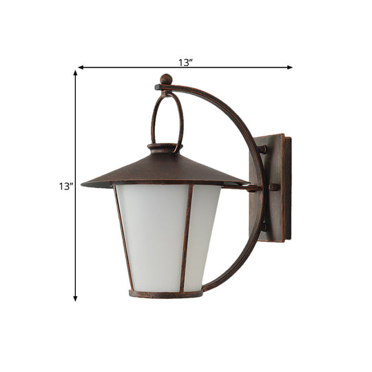 Piper Industrial Wall Sconce: Vintage Charm With Modern Versatility (Black/Brass)