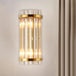 Elara’s Modern Gold Crystal Wall Sconce: Elegance Meets Functionality