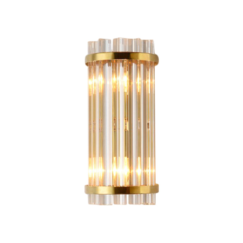 Elara’s Modern Gold Crystal Wall Sconce: Elegance Meets Functionality