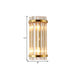 Elara’s Modern Gold Crystal Wall Sconce: Elegance Meets Functionality