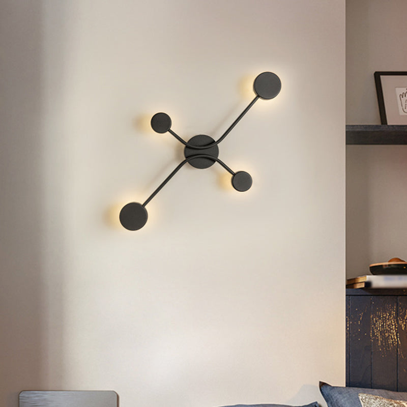 Orbital Glow: Modern Illumination For Your Walls