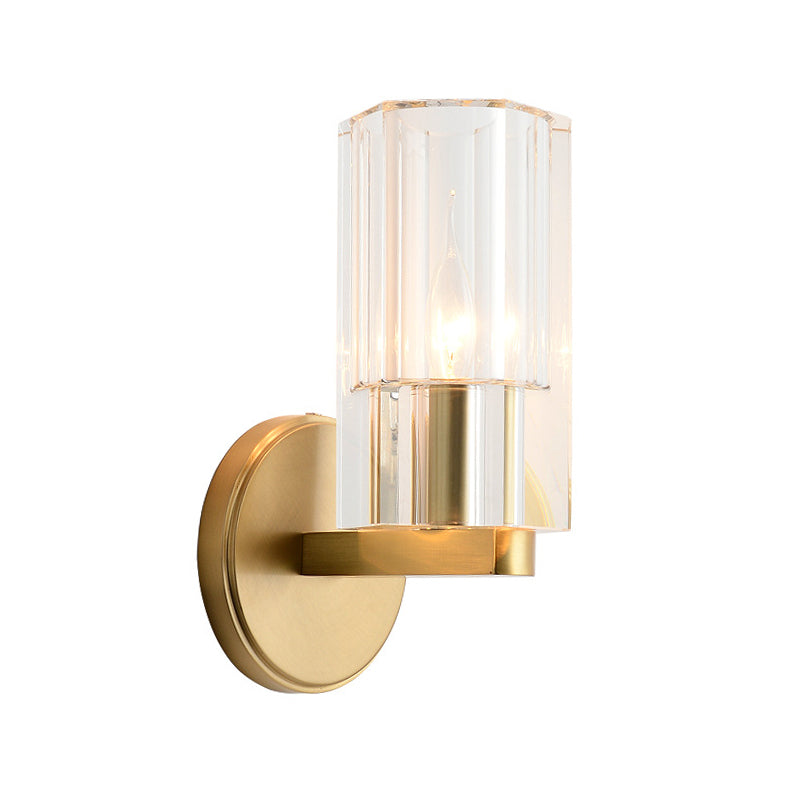 Hannah Modern Wall Sconce: Crystal Beauty Meets Elegance