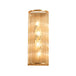 Modern Elegance Meets Warmth: Crystal Rod Wall Sconce