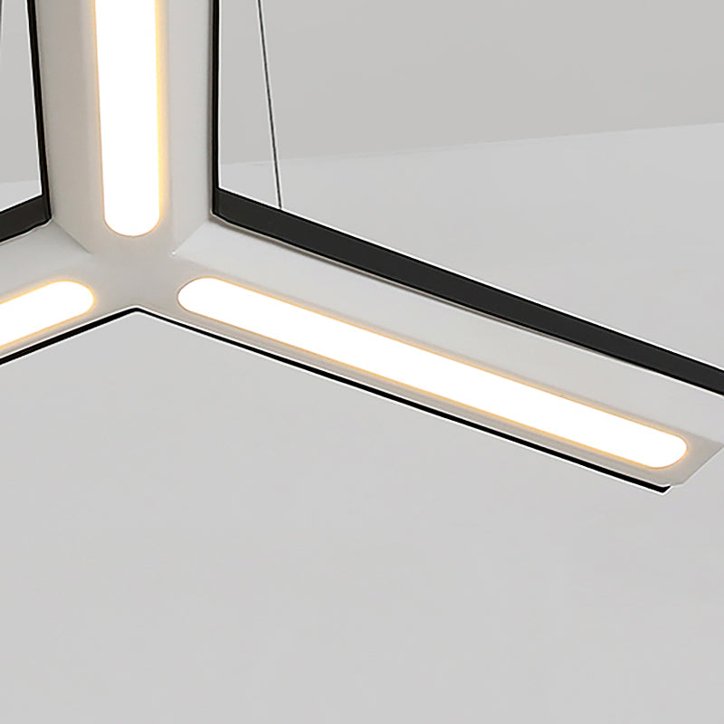 Ethan’s Modern Y - Shaped Led Pendant Lamp: Enhance Your Office With Style And Efficiency