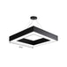 Ethan’s Modern Black Pendant - Adjustable Led Light For Office (Multiple Sizes)