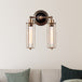 Embrace Industrial Charm And Flexible Illumination: The Rustic Cage Wall Sconce Rust Wall Light