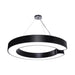 Blake’s Bold C - Curve: Modern Led Pendant Lamp In Black Or White Ceiling Light