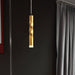 Eliana Captivating Rope Pendant: Modern Elegance In Gold