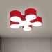 Blooming Brilliance: Colorful Blossom Led Ceiling Light For Kids