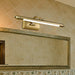 Olivia’s Modern Brass Led Vanity Light: Elevate Your Bathroom In Style