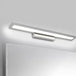 Adeline Chic Glow - Modern Led Bathroom Vanity Lamp Silver / White Wall Lamp