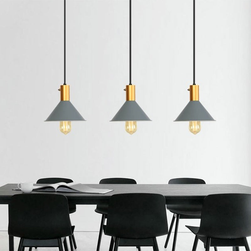 Sophia’s Modern Tapered Pendant Light Grey