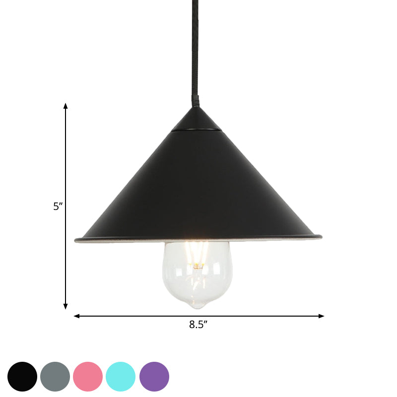 Eva - Stylish Cone Pendant Lamp (Choose Your Color!)