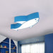 Dive Into Adventure With The Shark Ceiling Light! Blue