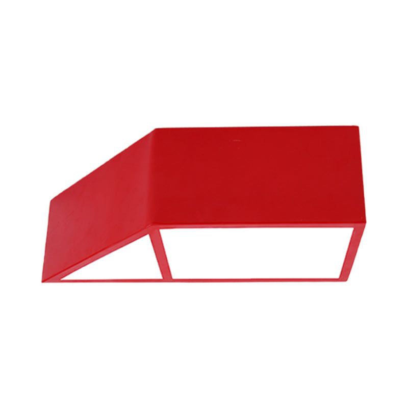 Brooke Playful Trapezoid Ceiling Lamp: Brighten Your Child’s Room With Fun Colors Light Fixtures