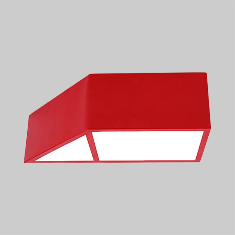 Brooke Playful Trapezoid Ceiling Lamp: Brighten Your Child’s Room With Fun Colors Light Fixtures