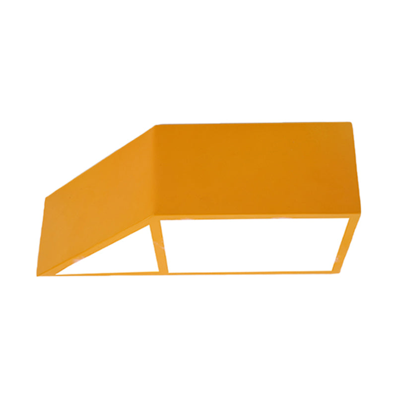 Brooke Playful Trapezoid Ceiling Lamp: Brighten Your Child’s Room With Fun Colors Light Fixtures