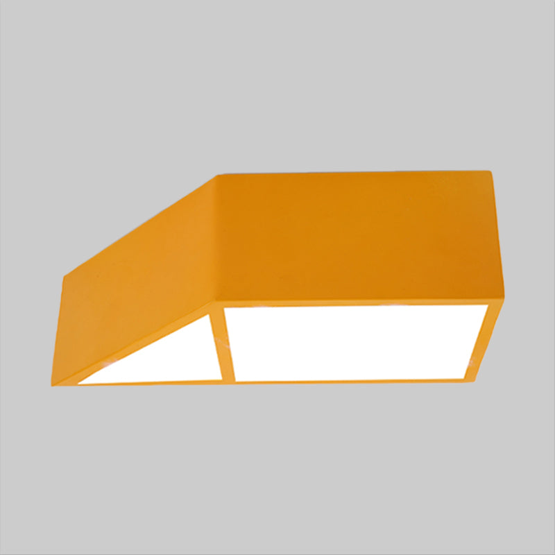 Brooke Playful Trapezoid Ceiling Lamp: Brighten Your Child’s Room With Fun Colors Light Fixtures