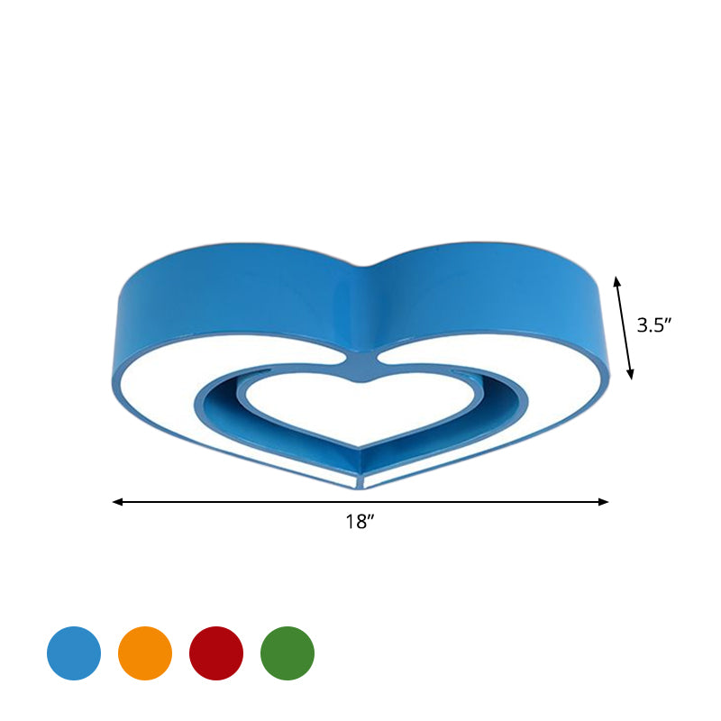 Valentina Hearts For Dreamland: Rotating Led Ceiling Light