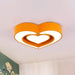 Valentina Hearts For Dreamland: Rotating Led Ceiling Light Yellow