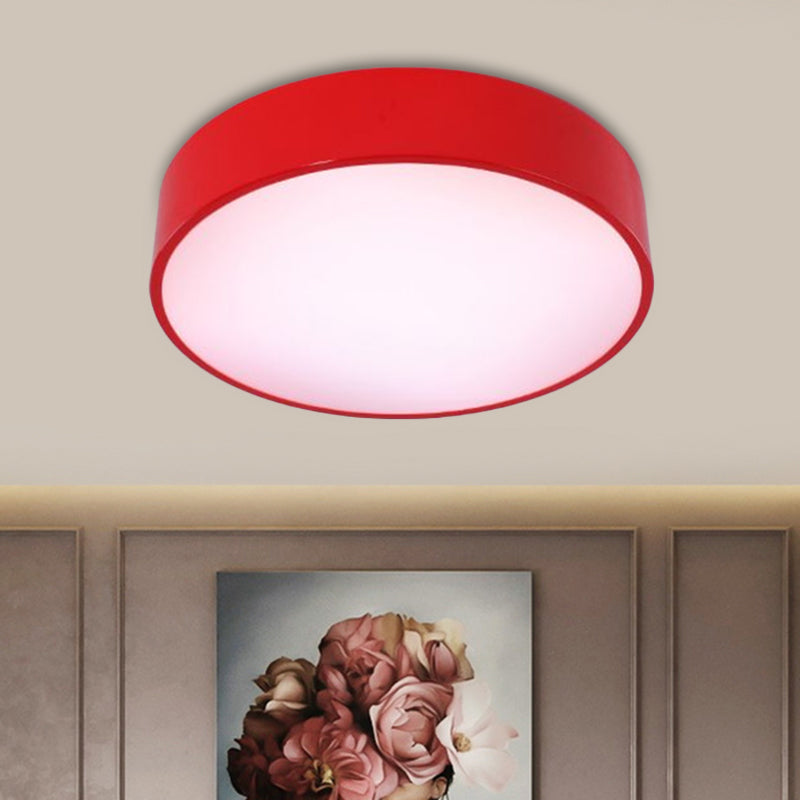 Colorful Fun: Dimmable Led Ceiling Light For Kids Red