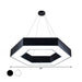 Blakely Modern Hexagonal Led Pendant: Illuminate Your Office With Style And Functionality Pendant