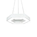 Blakely Modern Hexagonal Led Pendant: Illuminate Your Office With Style And Functionality Pendant