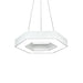 Blakely Modern Hexagonal Led Pendant: Illuminate Your Office With Style And Functionality Pendant