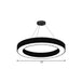 Circle Led Pendant Light Kit: Minimalist Elegance Meets Modern Functionality