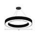 Circle Led Pendant Light Kit: Minimalist Elegance Meets Modern Functionality