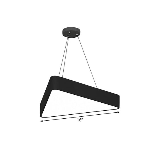 Amiyah Geometric Glow - Triangle Cafe Pendant Lamp Lighting