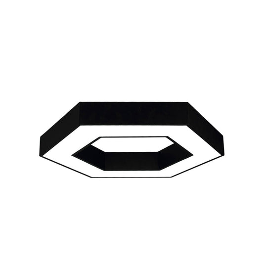 Modern Acrylic Ceiling Light - Sleek And Versatile Lighting Solution Black / 16’