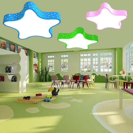 Dazzling Starry Night For Kids: Dimmable Led Ceiling Light