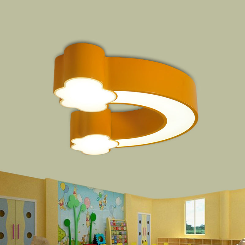 Whimsical Rainbow Led Ceiling Light For Kids