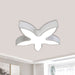 Twinkling Stars For Kids’ Rooms: Led Flush Mount Light White