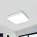 Cheerful Square Light For Kids’ Rooms: Led Flush Mount Fixture