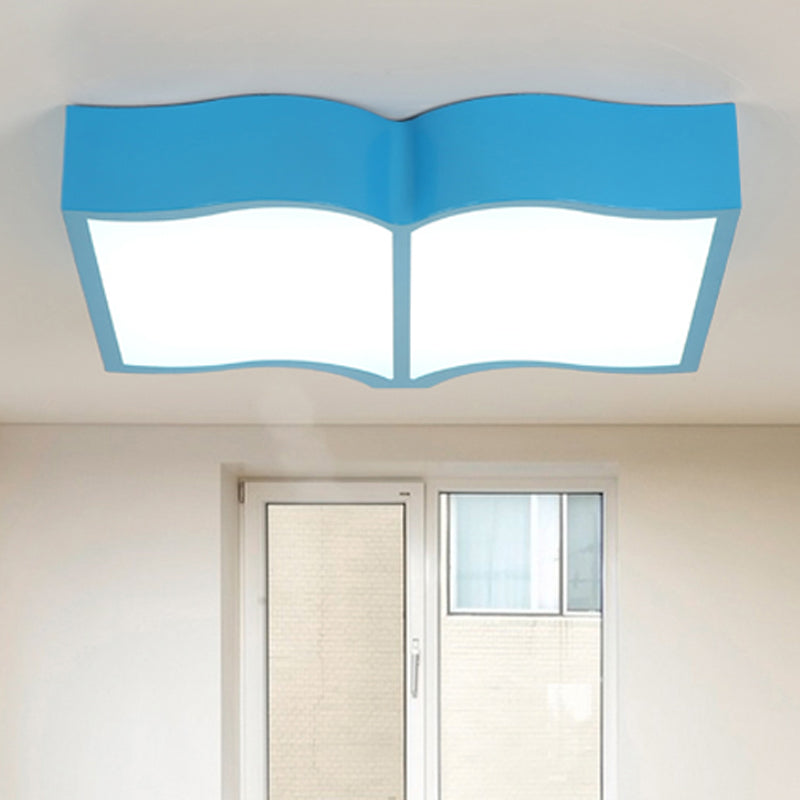 Emma’s Playful Book Light - Warm Led Glow For Children’s Rooms Blue /