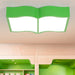 Emma’s Playful Book Light - Warm Led Glow For Children’s Rooms Green /