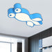 Thea Playful Fish Light - Fun & Bright Led For Children’s Rooms Blue