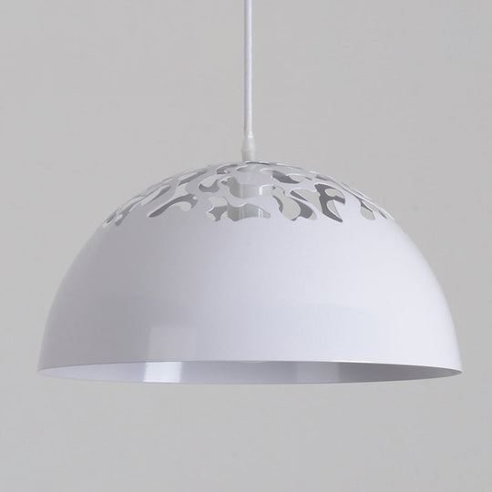 Delilah Modern Dome Pendant Lamp: A Touch Of Industrial Chic