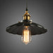 Embrace Industrial Charm With A Floral Touch: The Black Shade Pendant Lamp