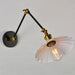 Emily Adjustable Sconce - Vintage Charm With Modern Comfort White / 8’ + 8’