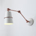 Chloe’s Modern Swing Arm Wall Lamp: A Versatile Reading Light White