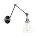 Embrace Industrial Flair And Focused Illumination: The Adjustable Swing Arm Wall Light Chrome / A